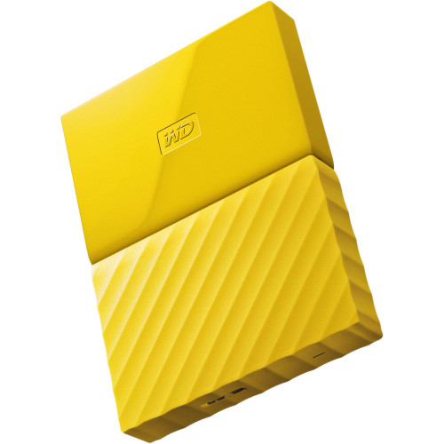 Жорсткий диск Western Digital WD My Passport Portable Yellow 1TB, USB 3.0 (WDBYNN0010BYL)