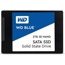 WDS200T2B0A SSD Накопичувач WD Western Digital Blue 3D NAND 2TB 2.5" SATA 6Gb/​s TLC