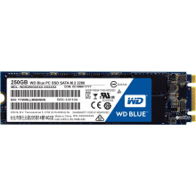 WDS250G2B0B SSD Накопичувач WD Western Digital 250GB M.2 2280 SATA III 6GB S 3D Nand Blue RTL