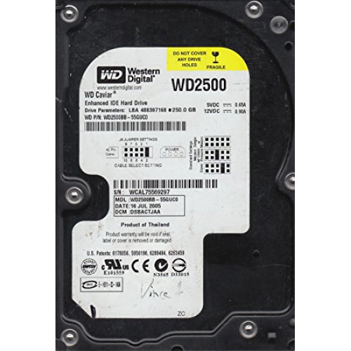 WD2500BB Жорсткий диск Western Digital Caviar Blue 250GB, IDE