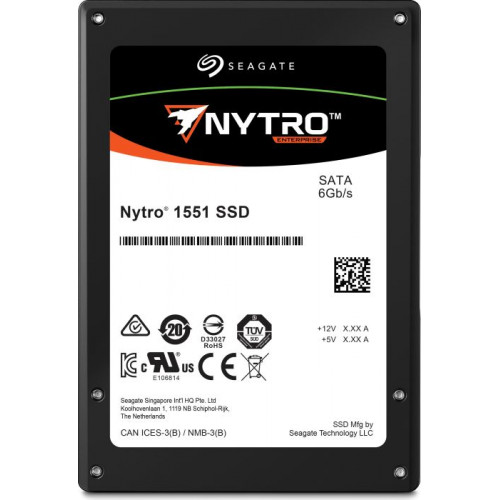 SSD Накопичувач Seagate Nytro 5000 Mixed-Workload 1.5DWPD Secure 800GB, SED, M.2 (XP800HE30012)