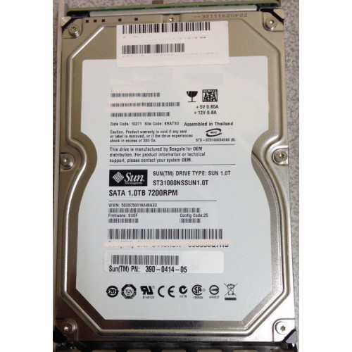 XTC-ST1CF-1TB7KZ Жорсткий диск SUN 1TB 7.2K SATA для 6140 6180 6540
