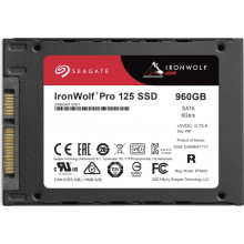 ZA960NX10001/ZA960NX1A001 SSD Накопичувач Seagate IronWolf Pro 125 NAS SSD 960GB 2.5" SATA