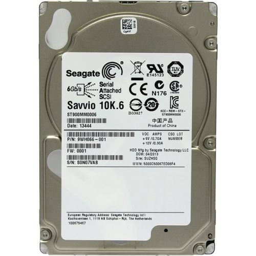 Жорсткий диск Seagate Savvio 10K.6 900GB, SAS 6Gb/s (ST900MM0006)